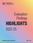 Evaluation Highlights