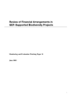 Biodiversity Projects 2003