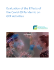 GEF COVID-19 Interventions