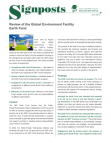 GEF Earth Fund Signpost