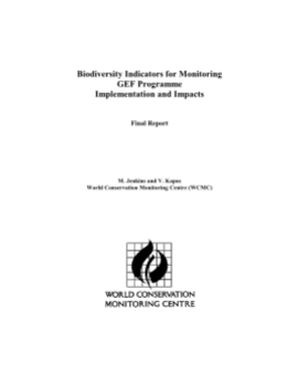 Biodiversity Indicators 2006