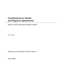 Contributions Global Regional Agreements 2002