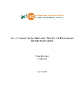 Expansion Partnership 2015 Accreditation