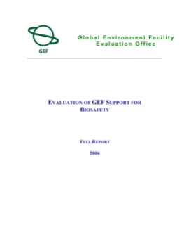 GEF Support Biosafety 2006