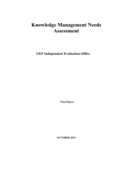 KM Needs Assessment 2015