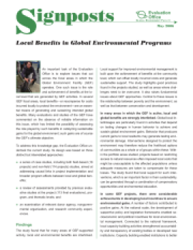 LB Global Environmental Programs 2006 Signpost
